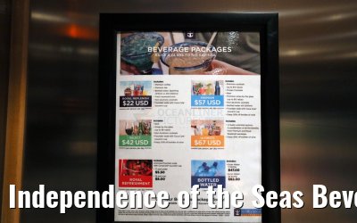 Independence of the Seas Beverage packages