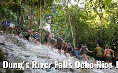 Dunn´s River Falls Ocho Rios Jamaica, 03. December 2015