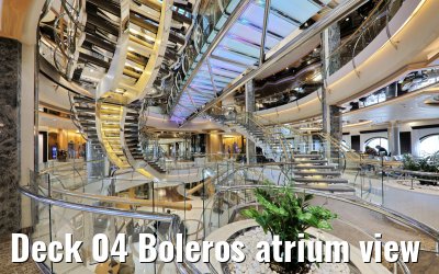 Deck 04 Boleros atrium view