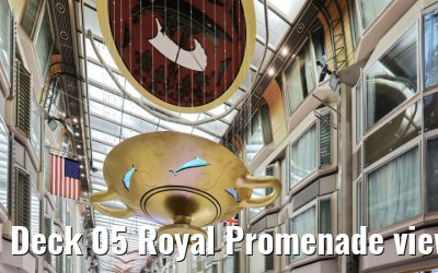 Deck 05 Royal Promenade view