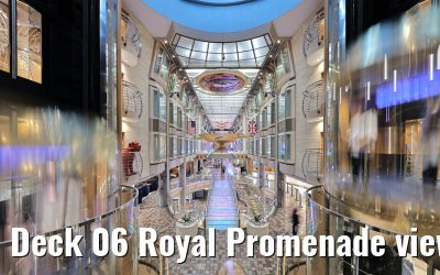 Deck 06 Royal Promenade view
