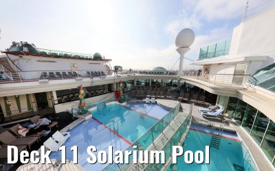 Deck 11 Solarium Pool