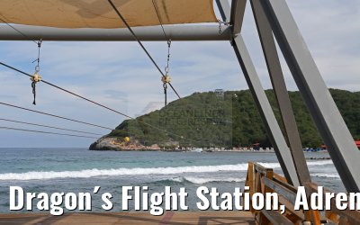 Dragon´s Flight Station, Adrenaline beach, Labadee, Haiti