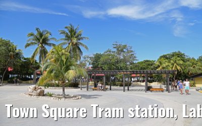 Town Square Tram station, Labadee, Haiti