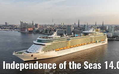 Independence of the Seas 14.08.2025 Hamburg arrival