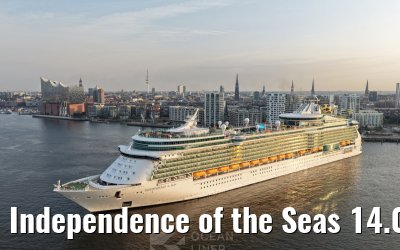 Independence of the Seas 14.08.2025 Hamburg arrival