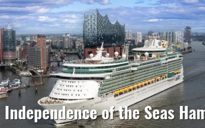 Independence of the Seas Hamburg departure 14.08.2025