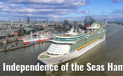 Independence of the Seas Hamburg departure 14.08.2025