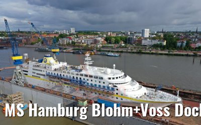 MS Hamburg Blohm+Voss Dock 10 in Hamburg 12.05.2020