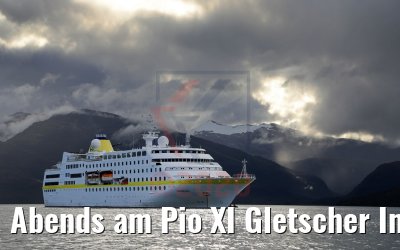 Abends am Pio XI Gletscher Impressionen 04.02.2020 Abends am Pio XI Gletscher Impressionen 04.02.2020