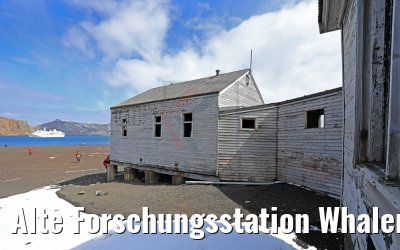 Alte Forschungsstation Whalers Bay, Deception Island, Antarktis 07.01.2017 Alte Forschungsstation Whalers Bay, Deception Island, Antarktis 07.01.2017