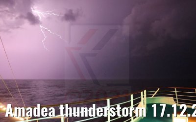 Amadea thunderstorm 17.12.2021 Amadea thunderstorm 17.12.2021