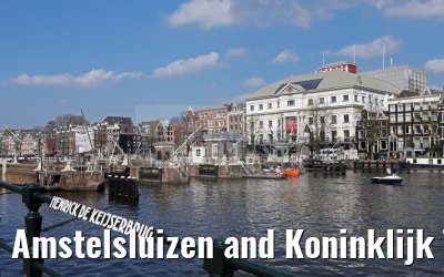 Amstelsluizen and Koninklijk Theater Carre Amsterdam Amstelsluizen and Koninklijk Theater Carre Amsterdam