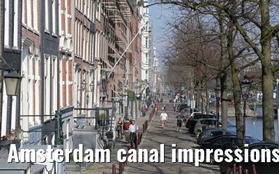Amsterdam canal impressions 03.04.2016 Amsterdam canal impressions 03.04.2016
