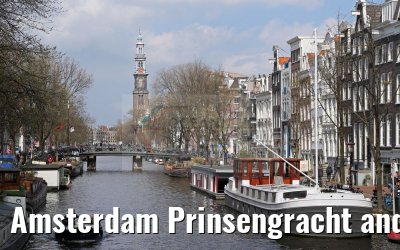 Amsterdam Prinsengracht and Westerkerk 03.04.2016 Amsterdam Prinsengracht and Westerkerk 03.04.2016