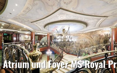 Atrium und Foyer MS Royal Princess Nilschiff Atrium und Foyer MS Royal Princess Nilschiff