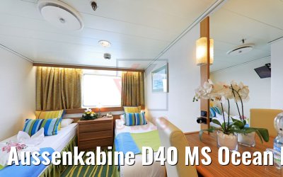 Aussenkabine D40 MS Ocean Majesty Aussenkabine D40 MS Ocean Majesty