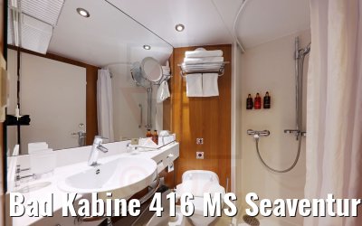 Bad Kabine 416 MS Seaventure Bad Kabine 416 MS Seaventure