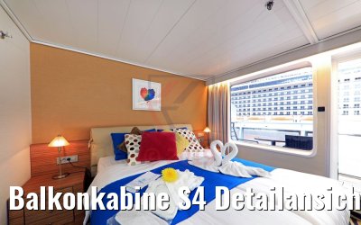 Balkonkabine S4 Detailansicht Ocean Majesty Balkonkabine S4 Detailansicht Ocean Majesty