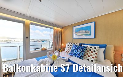 Balkonkabine S7 Detailansicht Ocean Majesty Balkonkabine S7 Detailansicht Ocean Majesty