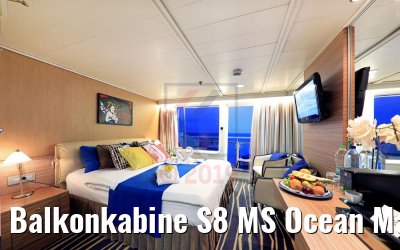 Balkonkabine S8 MS Ocean Majesty Balkonkabine S8 MS Ocean Majesty