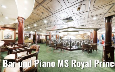 Bar und Piano MS Royal Princess Nilschiff Bar und Piano MS Royal Princess Nilschiff