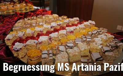 Begruessung MS Artania Pazifik Lounge 09.12.2014 Begruessung MS Artania Pazifik Lounge 09.12.2014