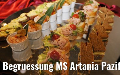 Begruessung MS Artania Pazifik Lounge 09.12.2014 Begruessung MS Artania Pazifik Lounge 09.12.2014