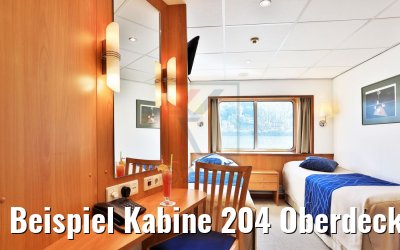 Beispiel Kabine 204 Oberdeck getrennte Betten MS Rousse Prestige Beispiel Kabine 204 Oberdeck getrennte Betten MS Rousse Prestige