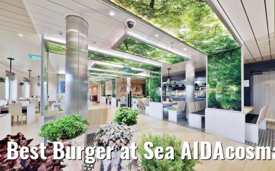 Best Burger at Sea AIDAcosma Best Burger at Sea AIDAcosma