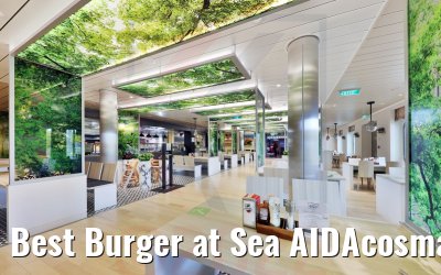 Best Burger at Sea AIDAcosma Best Burger at Sea AIDAcosma