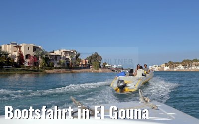 Bootsfahrt in El Gouna Bootsfahrt in El Gouna