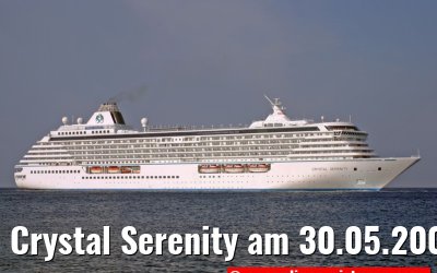 Crystal Serenity am 30.05.2005 in Rhodos Crystal Serenity am 30.05.2005 in Rhodos