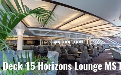 Deck 15 Horizons Lounge MS Marina Deck 15 Horizons Lounge MS Marina