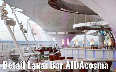 Detail Lanai Bar AIDAcosma Detail Lanai Bar AIDAcosma