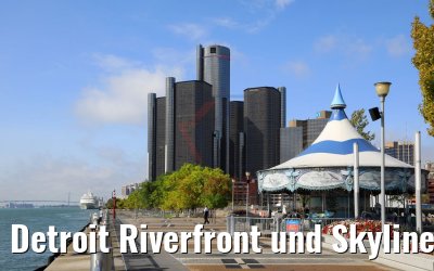 Detroit Riverfront und Skyline mit MS Hamburg 06.10.2019 Detroit Riverfront und Skyline mit MS Hamburg 06.10.2019