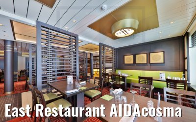 East Restaurant AIDAcosma East Restaurant AIDAcosma