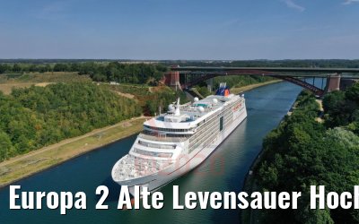 Europa 2 Alte Levensauer Hochbrücke NOK 17.08.2020 Europa 2 Alte Levensauer Hochbrücke NOK 17.08.2020