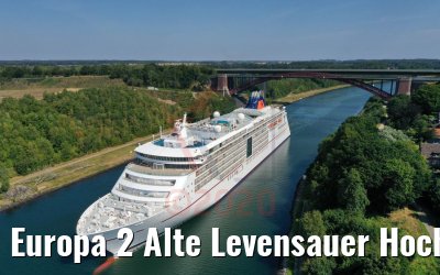 Europa 2 Alte Levensauer Hochbrücke NOK 17.08.2020 Europa 2 Alte Levensauer Hochbrücke NOK 17.08.2020