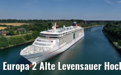 Europa 2 Alte Levensauer Hochbrücke NOK 17.08.2020 Europa 2 Alte Levensauer Hochbrücke NOK 17.08.2020