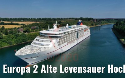 Europa 2 Alte Levensauer Hochbrücke NOK 17.08.2020 Europa 2 Alte Levensauer Hochbrücke NOK 17.08.2020