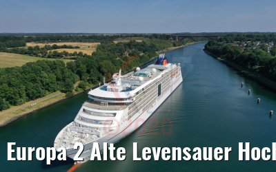 Europa 2 Alte Levensauer Hochbrücke NOK 17.08.2020 Europa 2 Alte Levensauer Hochbrücke NOK 17.08.2020