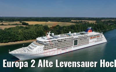 Europa 2 Alte Levensauer Hochbrücke NOK 17.08.2020 Europa 2 Alte Levensauer Hochbrücke NOK 17.08.2020
