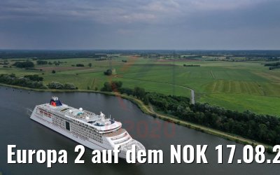 Europa 2 auf dem NOK 17.08.2020 Europa 2 auf dem NOK 17.08.2020