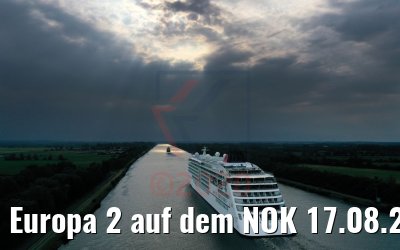 Europa 2 auf dem NOK 17.08.2020 Europa 2 auf dem NOK 17.08.2020