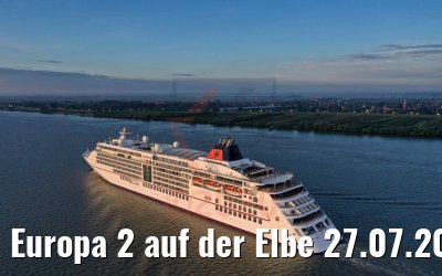 Europa 2 auf der Elbe 27.07.2020 Europa 2 auf der Elbe 27.07.2020