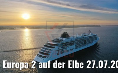 Europa 2 auf der Elbe 27.07.2020 Europa 2 auf der Elbe 27.07.2020