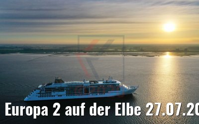 Europa 2 auf der Elbe 27.07.2020 Europa 2 auf der Elbe 27.07.2020