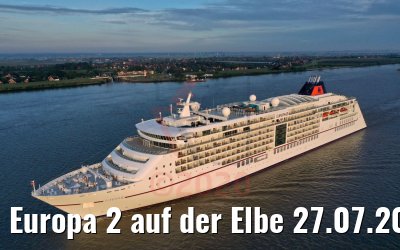 Europa 2 auf der Elbe 27.07.2020 Europa 2 auf der Elbe 27.07.2020