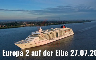 Europa 2 auf der Elbe 27.07.2020 Europa 2 auf der Elbe 27.07.2020